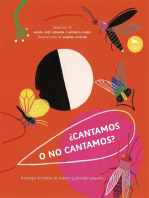 Cantamos o no cantamos: Antología de Haikus de insectos y animales pequeños