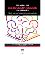 Manual de lectocomprensión en inglés: Guía para el estudiante universitario