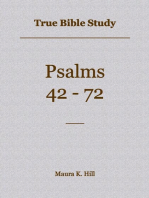 True Bible Study: Psalms 42-72