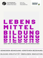 Tagungsband zum Symposion Dürnstein 2021: Lebensmittel Bildung: was wir in unbeständigen Zeiten brauchen