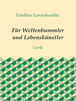 Für Weltenbummler und Lebenskünstler: Lyrik