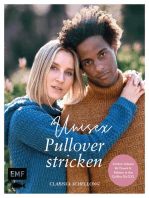 Unisex-Pullover stricken: 18 Strickprojekte im Boyfriend-Look mit zeitlosen Schnitten in den Größen XS–XXL für Frauen und Männer