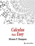 Calculus Made Easy