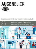 Automatisierte Zuwendung: Affektive Medien – Sensible Medien – Fürsorgende Medien