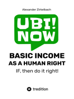 BASIC INCOME AS A HUMAN RIGHT - IF, then do it right!: Together for basic income.