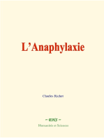 L’Anaphylaxie
