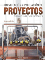 Formulación y evaluación de proyectos: Enfoque para emprendedores - 9na edición