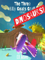 The Three Billy Goats Gruff Retold With Dinosaurs!: Dinosaur Fairy Tales