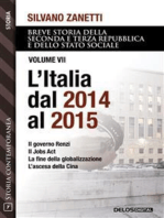 L'Italia dal 2014 al 2015