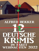 12 Deutsche Krimis im Paket Weihnachten 2022