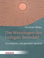 Die Weisungen des heiligen Benedikt