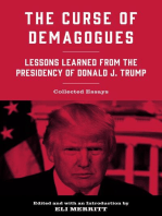 The Curse of Demagogues: Lessons Learned from the Presidency of Donald J. Trump