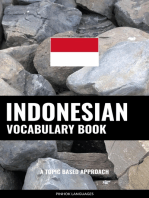 Indonesian Vocabulary Book: A Topic Based Approach