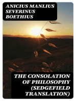 The Consolation of Philosophy (Sedgefield translation)