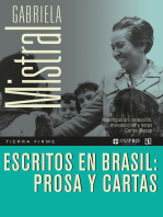 Escritos en Brasil: prosa y cartas