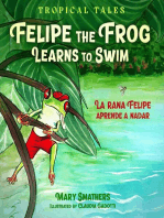 Felipe the Frog Learns to Swim