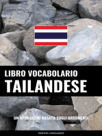 Libro Vocabolario Tailandese: Un Approccio Basato sugli Argomenti