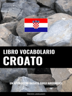 Libro Vocabolario Croato: Un Approccio Basato sugli Argomenti