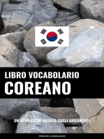 Libro Vocabolario Coreano: Un Approccio Basato sugli Argomenti