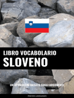 Libro Vocabolario Sloveno: Un Approccio Basato sugli Argomenti