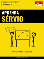 Aprenda Sérvio - Rápido / Fácil / Eficiente: 2000 Vocabulários Chave