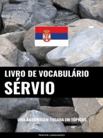 Livro de Vocabulário Sérvio: Uma Abordagem Focada Em Tópicos