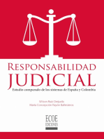 Responsabilidad judicial: Estudio comparado de los sistemas de España y Colombia
