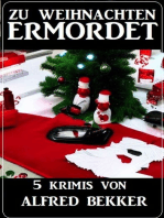 Zu Weihnachten ermordet: 5 Krimis