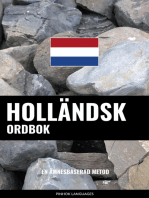 Holländsk ordbok: En ämnesbaserad metod