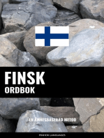 Finsk ordbok: En ämnesbaserad metod
