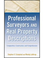 Professional Surveyors and Real Property Descriptions: Composition, Construction, and Comprehension