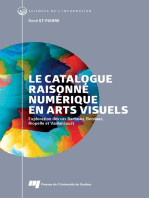 Le catalogue raisonné numérique en arts visuels: Exploration des cas Barbeau, Borduas, Riopelle et Vaillancourt