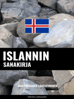 Islannin sanakirja: Aihepohjainen lähestyminen
