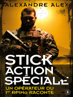 Stick Action Spéciale: Un opérateur du 1er RPIMa raconte