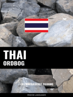 Thai ordbog: En emnebaseret tilgang