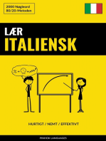 Lær Italiensk - Hurtigt / Nemt / Effektivt: 2000 Nøgleord
