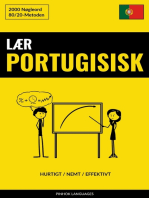 Lær Portugisisk - Hurtigt / Nemt / Effektivt: 2000 Nøgleord