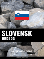 Slovensk ordbog: En emnebaseret tilgang