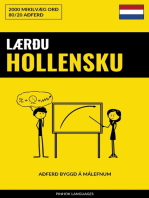 Lærðu Hollensku - Fljótlegt / Auðvelt / Skilvirkt: 2000 Mikilvæg Orð