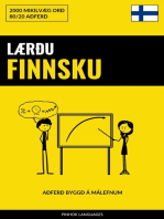 Lærðu Finnsku - Fljótlegt / Auðvelt / Skilvirkt: 2000 Mikilvæg Orð