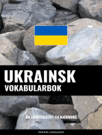 Ukrainsk Vokabularbok