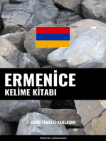 Ermenice Kelime Kitabı: Konu Temelli Yaklaşım