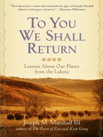 To You We Shall Return: Lessons About Our Planet from the Lakota