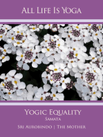 All Life Is Yoga: Yogic Equality – Samata