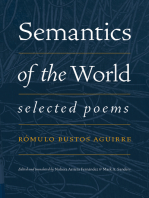 Semantics of the World: Selected Poems