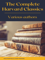The Complete Harvard Classics 2021 Edition - ALL 71 Volumes