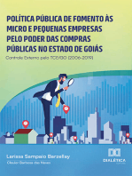 Política pública de fomento às micro e pequenas empresas pelo poder das compras públicas no estado de Goiás:: controle externo pelo TCE/GO (2006-2019)