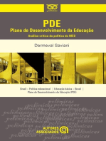 PDE – Plano de Desenvolvimento da Educação: Análise crítica da política do MEC