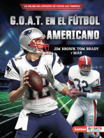 G.O.A.T. en el fútbol americano (Football's G.O.A.T.): Jim Brown, Tom Brady y más