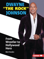 Dwayne "The Rock" Johnson: From Wrestler to Hollywood Hero